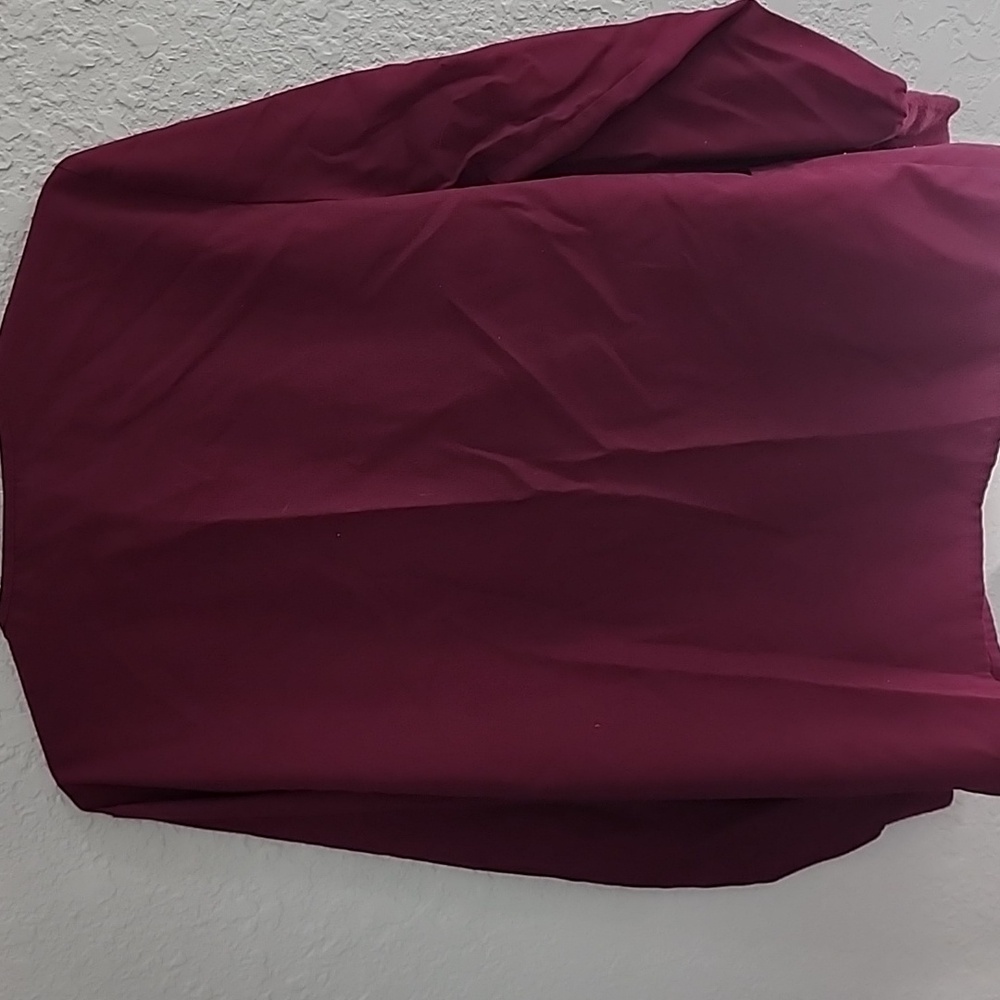 Red scrub jacket - Picture 9 of 9
